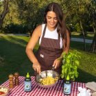 Preparazione di una ricetta con Olio Boom